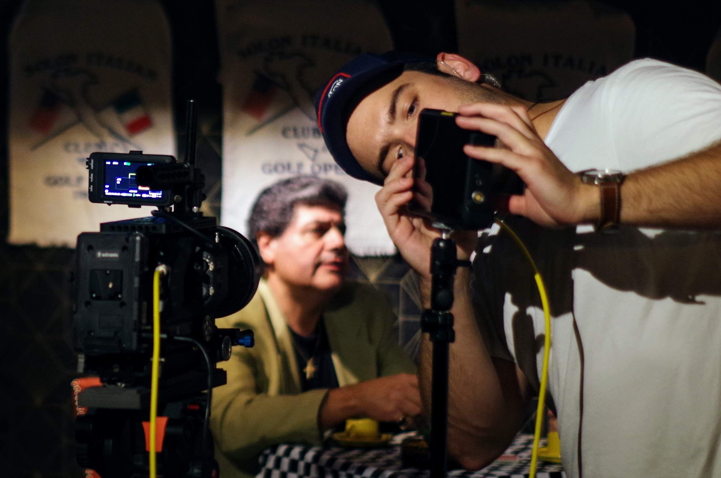 Behind the scenes on a Gotham Media House production
